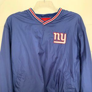 New York Giants Crew neck rain jacket (M)